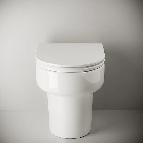 Унитаз приставной Ceramica Nova Brick 314010 крышка микролифт Унитаз приставной Ceramica Nova Brick 314010 крышка микролифт