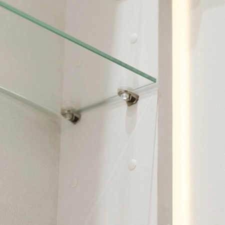 Зеркальный шкаф SPC-MAR-600/800-1A-LED-TCH 12W 220-240V 600x800x150 с подсветкой и сенсорным выключателем