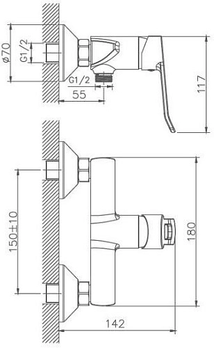 Гигиенический душ Haiba HB55556 Гигиенический душ Haiba HB55556