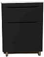 Тумба под раковину Style Line Бергамо мини 70люкс PLUS черный СС-00002311 Тумба под раковину Style Line Бергамо мини 70люкс PLUS черный СС-00002311