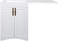 Тумба под раковину Style Line Даллас классик 120, Люкс белый, PLUS СС-00000503 Тумба под раковину Style Line Даллас классик 120, Люкс белый, PLUS СС-00000503