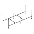 Каркас для ванны AM.PM Like W80A-150-070W-R A0 150х70 см Каркас для ванны AM.PM Like W80A-150-070W-R A0 150х70 см