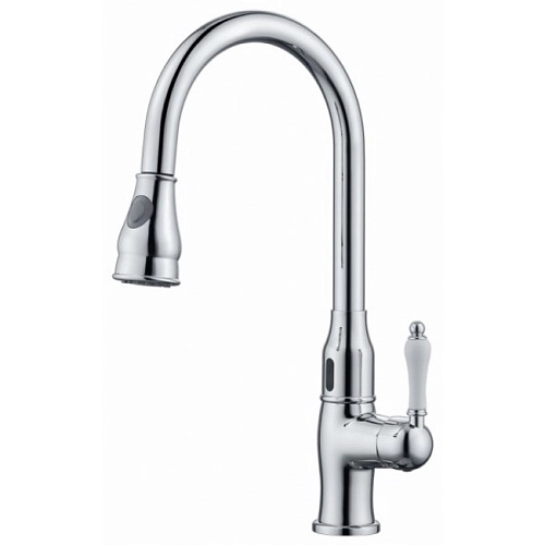 Смеситель для кухни Kaiser 31366 сенсорный с выдвижной лейкой хром Смеситель для кухни Kaiser 31366 сенсорный с выдвижной лейкой хром