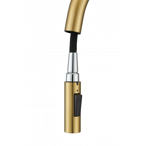 Смеситель для кухни Milacio Ultra (MCU.556.GD) с вытяжной лейкой, золото Смеситель для кухни Milacio Ultra (MCU.556.GD) с вытяжной лейкой, золото