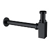 Сифон для раковины ABBER AF0031B черный матовый Сифон для раковины ABBER AF0031B черный матовый