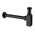 Сифон для раковины ABBER AF0031B черный матовый Сифон для раковины ABBER AF0031B черный матовый