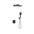 Душевая система Kaiser Sano с термостатом, скрытого монтажа черный матовый 08477-9 Душевая система Kaiser Sano с термостатом, скрытого монтажа черный матовый 08477-9