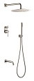 Душевая система Boheme Uno 464-2-NB скрытого монтажа никель Душевая система Boheme Uno 464-2-NB скрытого монтажа никель