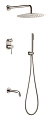 Душевая система Boheme Uno 464-2-NB скрытого монтажа никель Душевая система Boheme Uno 464-2-NB скрытого монтажа никель