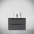 Тумба под раковину Style Line Марелла 80 Люкс антискрейтч серый, PLUS подвесная СС-00002412 Тумба под раковину Style Line Марелла 80 Люкс антискрейтч серый, PLUS подвесная СС-00002412