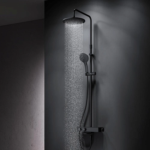 Душевая система AM.PM Inspire V2.0 F0750A522 с термостатом, верхний душ d 250 Душевая система AM.PM Inspire V2.0 F0750A522 с термостатом, верхний душ d 250