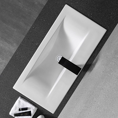 Раковина CeramaLux 9393-80 врезная, белый Раковина CeramaLux 9393-80 врезная, белый