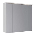 Зеркальный шкаф Lemark ZENON 90х80 см с козырьком-подсветкой, с розеткой, белый LM90ZS-Z Зеркальный шкаф Lemark ZENON 90х80 см с козырьком-подсветкой, с розеткой, белый LM90ZS-Z