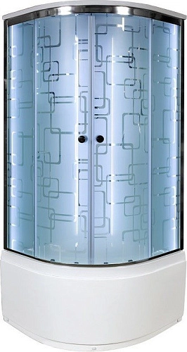 Душевая кабина Dto EM4590 LED (EM4590LED+GM) 90x90 см с гидромассажем Душевая кабина Dto EM4590 LED (EM4590LED+GM) 90x90 см с гидромассажем