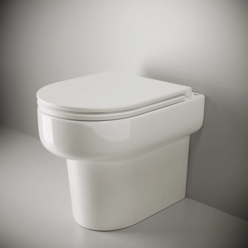 Унитаз приставной Ceramica Nova Brick 314010 крышка микролифт Унитаз приставной Ceramica Nova Brick 314010 крышка микролифт