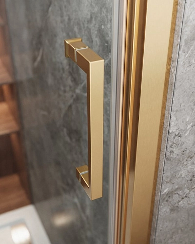 Душевой уголок CEZARES MOLVENO-AHF-31-100/90-C-BORO-IV цвет профиля брашированное золото стекло прозрачное 1000x900 мм Душевой уголок CEZARES MOLVENO-AHF-31-100/90-C-BORO-IV цвет профиля брашированное золото стекло прозрачное 1000x900 мм