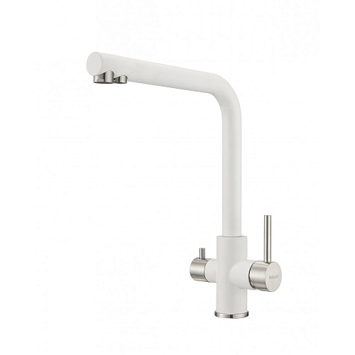 Смеситель для кухни Milacio Ultra ( MCU.553.WH ) белый Смеситель для кухни Milacio Ultra ( MCU.553.WH ) белый