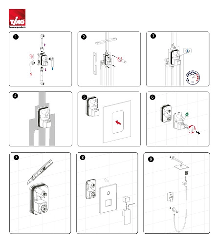 Душевая система Timo Selene SX-3069/00SM 1013 хром скрытого монтажа SX-3069/00SM chrome Душевая система Timo Selene SX-3069/00SM 1013 хром скрытого монтажа SX-3069/00SM chrome