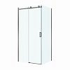 Душевой уголок BelBagno SOFT_CLOSE-2-AH-1-100/80-C-GM 100x80 см, профиль оружейная сталь, стекло прозрачное Душевой уголок BelBagno SOFT_CLOSE-2-AH-1-100/80-C-GM 100x80 см, профиль оружейная сталь, стекло прозрачное