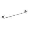 Полотенцедержатель Aquatek Бетта AQ4614BGM черный хром шлифованный Полотенцедержатель Aquatek Бетта AQ4614BGM черный хром шлифованный