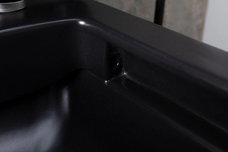 Унитаз подвесной Allen Brau Infinity 4.21011.31 с крышкой, черный матовый