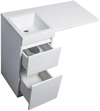 Тумба под раковину Style Line Даллас 100, Люкс белая, PLUS СС-00000514 Тумба под раковину Style Line Даллас 100, Люкс белая, PLUS СС-00000514