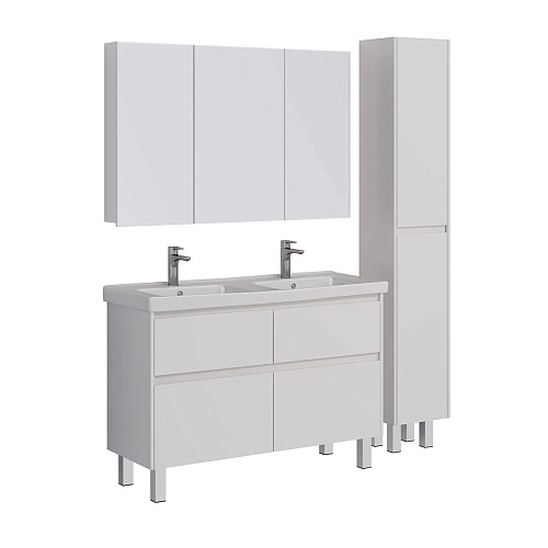 Зеркальный шкаф Lemark UNIVERSAL 120х80 см белый LM120ZS-U Зеркальный шкаф Lemark UNIVERSAL 120х80 см белый LM120ZS-U