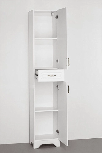 Шкаф-пенал Style Line Олеандр-2 белый ЛС-00000210 Шкаф-пенал Style Line Олеандр-2 белый ЛС-00000210