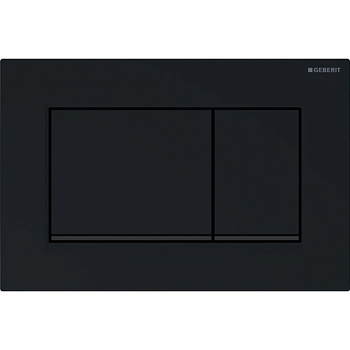 Клавиша смыва Geberit Sigma 30 115.883.DW.1, черный глянец Клавиша смыва Geberit Sigma 30 115.883.DW.1, черный глянец