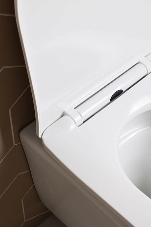 Унитаз подвесной Aquanet Atago 3.0 Tornado 00348006 с сиденьем, белый