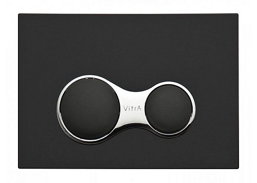 Клавиша смыва Vitra Sirius 740-0411 черная Клавиша смыва Vitra Sirius 740-0411 черная