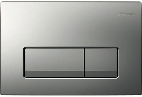 Клавиша смыва Geberit 115.105.46.1 Delta 51 пластик, цвет матовый хром Клавиша смыва Geberit 115.105.46.1 Delta 51 пластик, цвет матовый хром