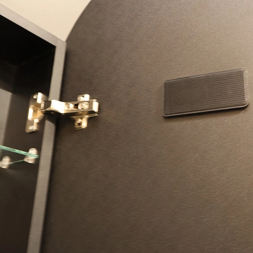 Зеркальный шкаф SILVER MIRRORS 500x1000 ЖК-часы, подогрев, сенс. выключатель Soho-BLACK (LED-0000261 LED-00002612 Зеркальный шкаф SILVER MIRRORS 500x1000 ЖК-часы, подогрев, сенс. выключатель Soho-BLACK (LED-0000261 LED-00002612