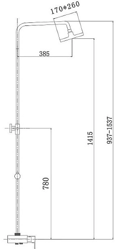 Душевая система Haiba HB2420 Душевая система Haiba HB2420