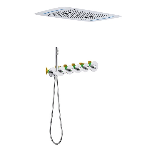 Душевая система Timo Saona SX-2319/00SM встраиваемая с термостатом хром Душевая система Timo Saona SX-2319/00SM встраиваемая с термостатом хром
