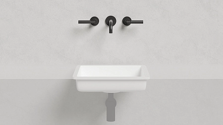 Раковина Salini MAREA 07 1802207M 420x420 встраиваемая S-Stone