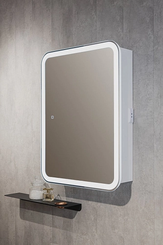 Зеркальный шкаф Silver mirrors Фиджи Flip 60 (LED-00002472) Зеркальный шкаф Silver mirrors Фиджи Flip 60 (LED-00002472)