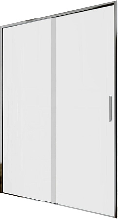 Душевая дверь Aquanet Pleasure Evo 130 AE65-N130-CT профиль хром, прозрачное стекло