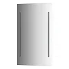 Зеркало EVOFORM Ledline BY 2123 с 2-мя встроенными LED-светильниками 14,5 W 60х100 см