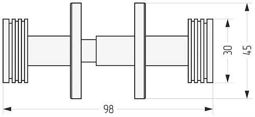 Крючок Сунержа Каньон двойная для ДР Хорда 00-2010-0004 Без покрытия Крючок Сунержа Каньон двойная для ДР Хорда 00-2010-0004 Без покрытия