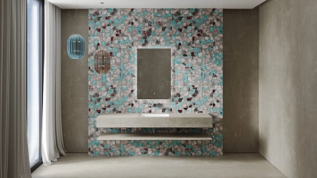 Раковина Salini MAREA 06 1802206M 550x400 встраиваемая S-Stone