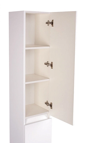 Шкаф-пенал Style Line Даллас б/корзины, Люкс белая, PLUS, ЭМАЛЬ СС-00002427 Шкаф-пенал Style Line Даллас б/корзины, Люкс белая, PLUS, ЭМАЛЬ СС-00002427