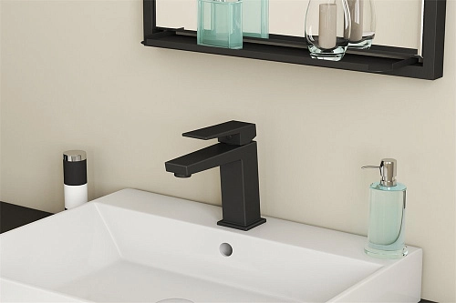Смеситель для раковины RUSH Thira (TR3635-12Black) Смеситель для раковины RUSH Thira (TR3635-12Black)