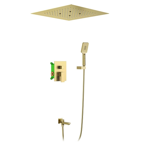 Душевая система Timo Selene SX-2039/17SM встраиваемая золото матовое Душевая система Timo Selene SX-2039/17SM встраиваемая золото матовое