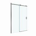 Душевая дверь BelBagno SOFT_CLOSE-2-BF-1-140-C-GM 140 см, профиль оружейная сталь, стекло прозрачное Душевая дверь BelBagno SOFT_CLOSE-2-BF-1-140-C-GM 140 см, профиль оружейная сталь, стекло прозрачное