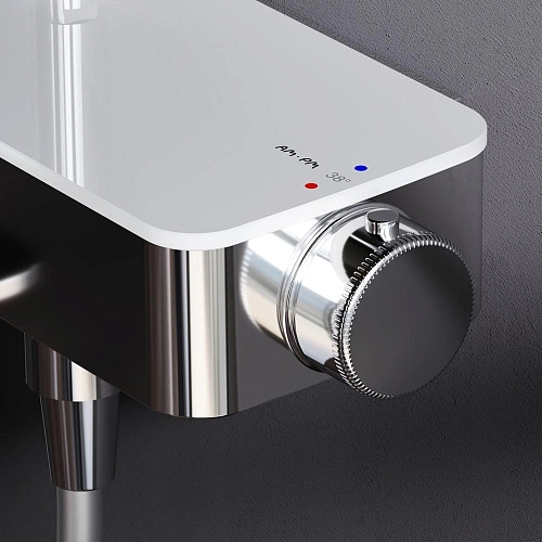 Душевая система AM.PM Inspire V2.0 F0750A500 с термостатом, d 250 Душевая система AM.PM Inspire V2.0 F0750A500 с термостатом, d 250