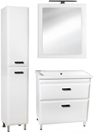 Зеркало Style Line Лотос 80, Люкс белое СС-00000387 Зеркало Style Line Лотос 80, Люкс белое СС-00000387