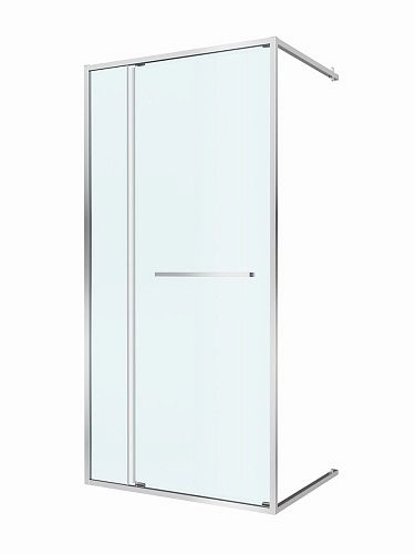 Душевая дверь CEZARES LUX-B-FS-11-110-C-CR 110 см, профиль хром, стекло прозрачное Душевая дверь CEZARES LUX-B-FS-11-110-C-CR 110 см, профиль хром, стекло прозрачное