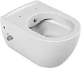Унитаз подвесной Boheme Bianca с биде белый матовый (без крышки) 963-2-WM Унитаз подвесной Boheme Bianca с биде белый матовый (без крышки) 963-2-WM