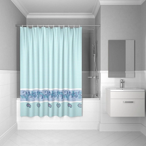 Штора для ванны IDDIS Basic 200x180 (B49P218i11) Штора для ванны IDDIS Basic 200x180 (B49P218i11)